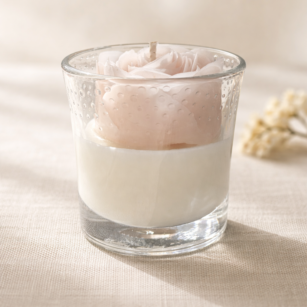 Petite Bougie en Verre