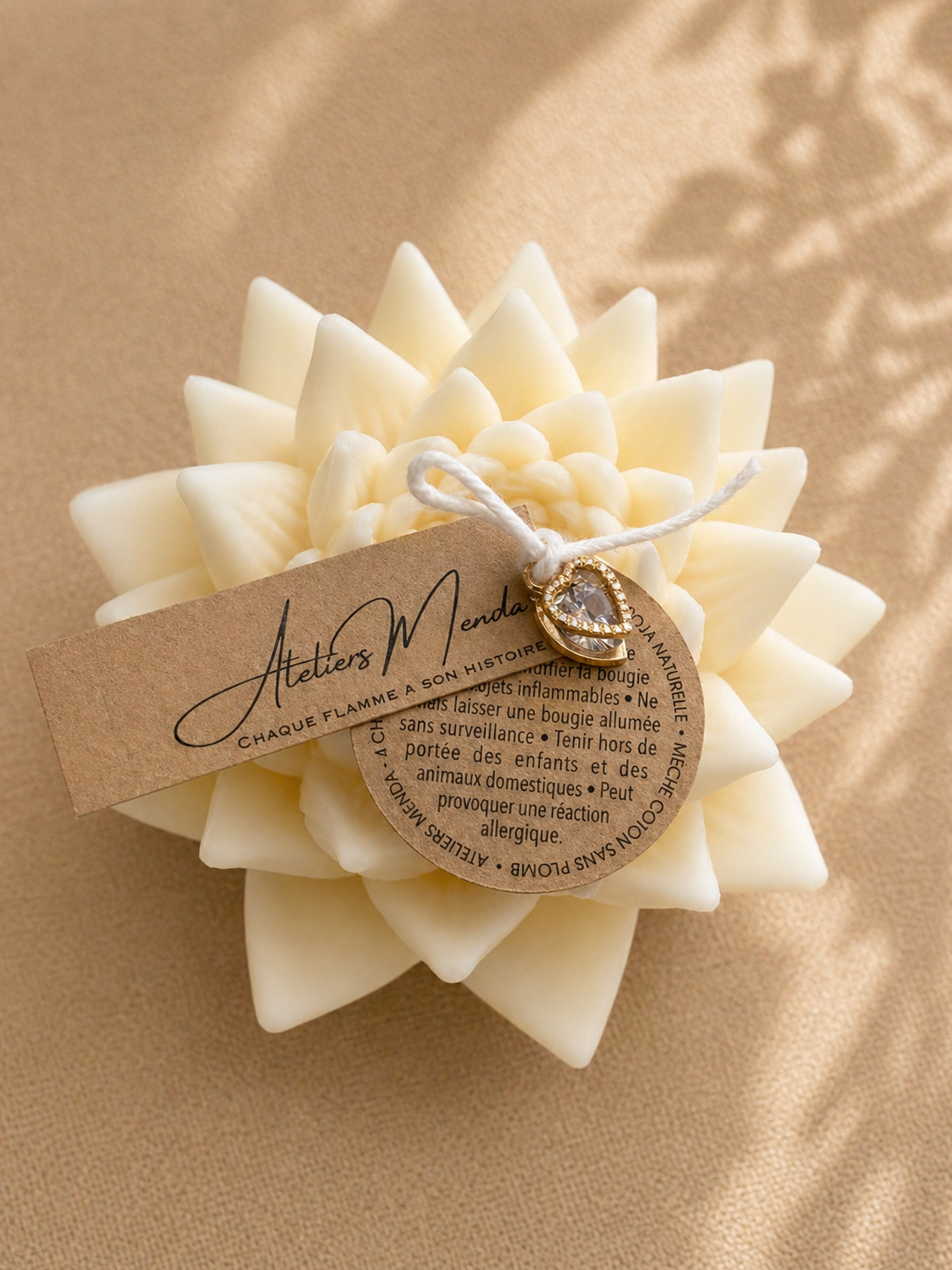 Bougie Fleur de Lotus | Collection Fête des Mères