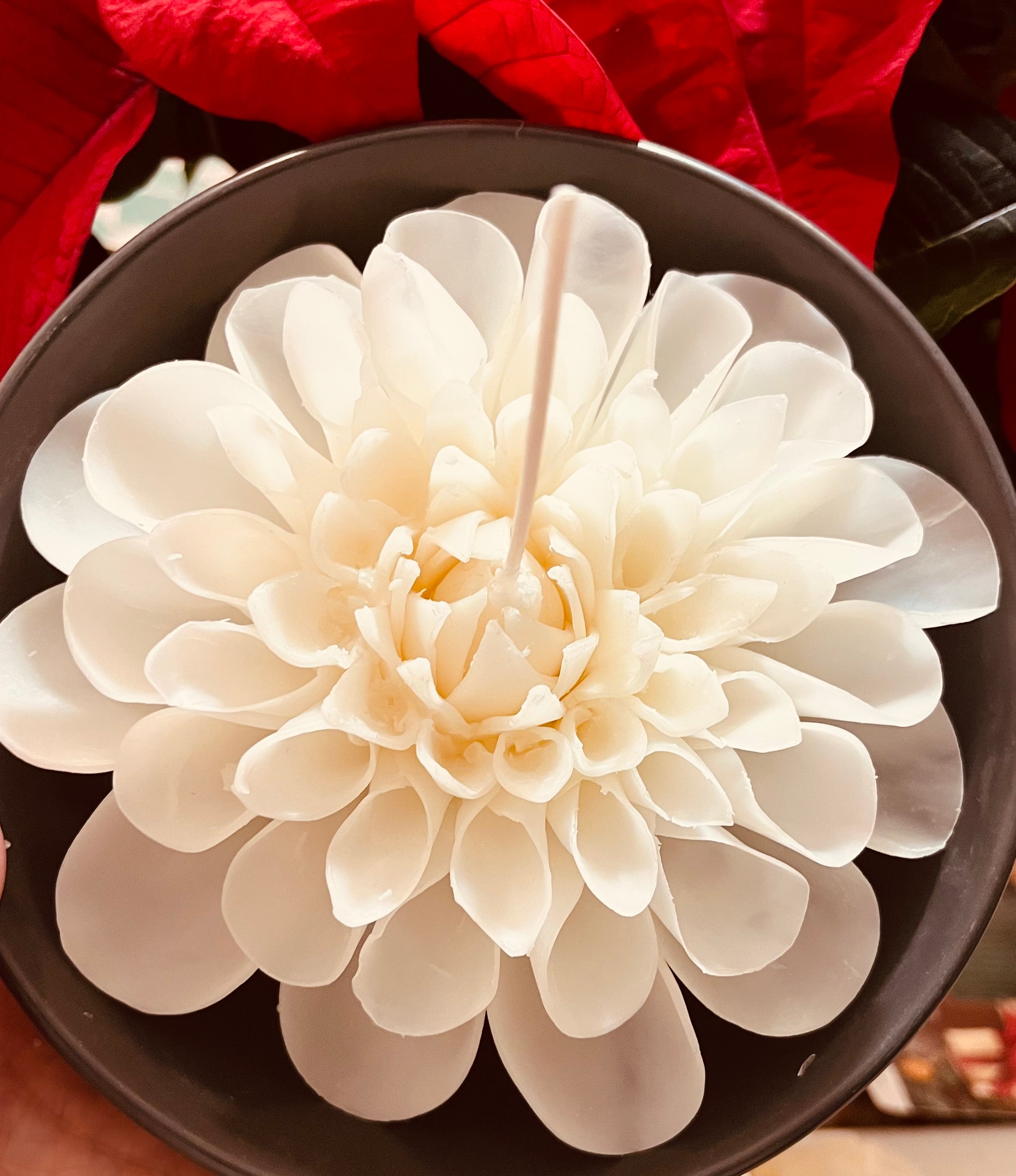 Dahlia Sculpté - Création Artisanale