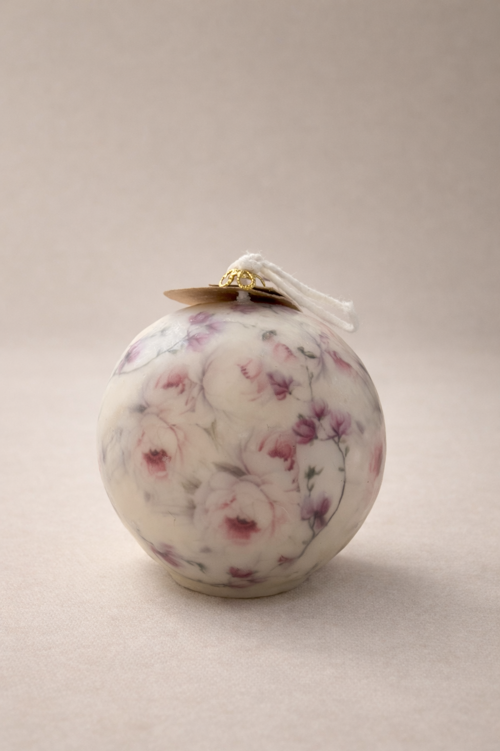 Petite Boule Décorée - Fleurs