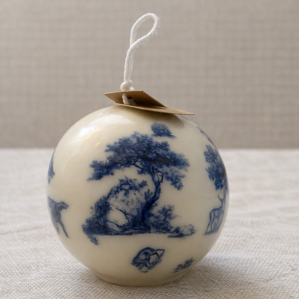 Petite Boule Décorée - Fleurs