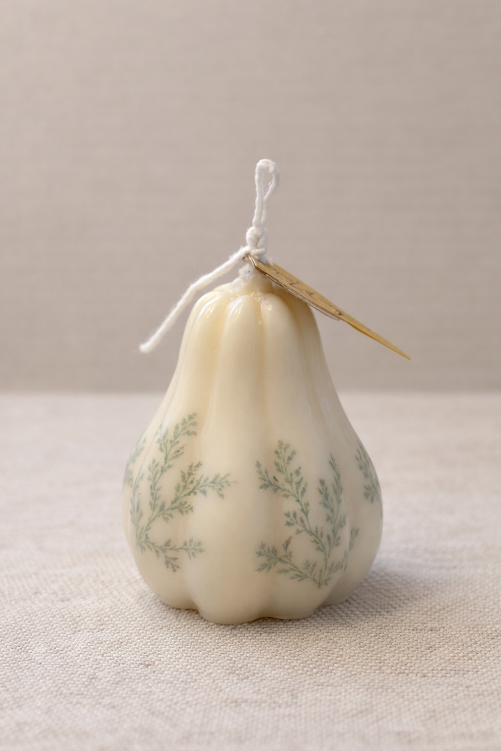 Bougie Butternut Décorée