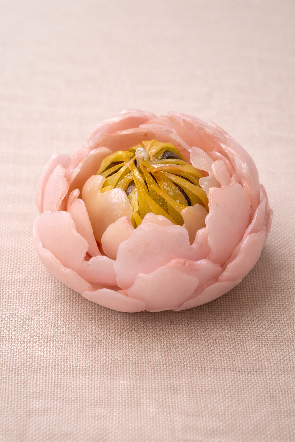 Bougie Sculptée Pivoine II