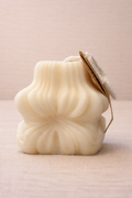 Bougie décorative sculptée