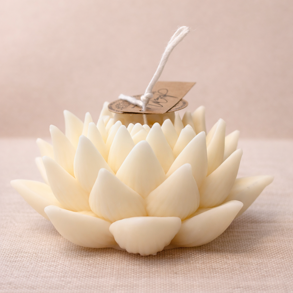 Bougie décorative Fleur de Lotus