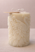 Bougie décorative Paon
