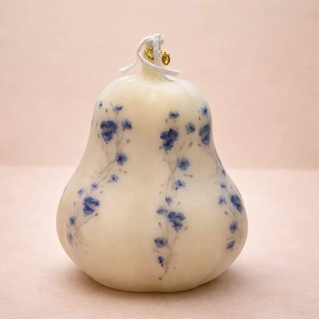 Bougie Butternut Décorée