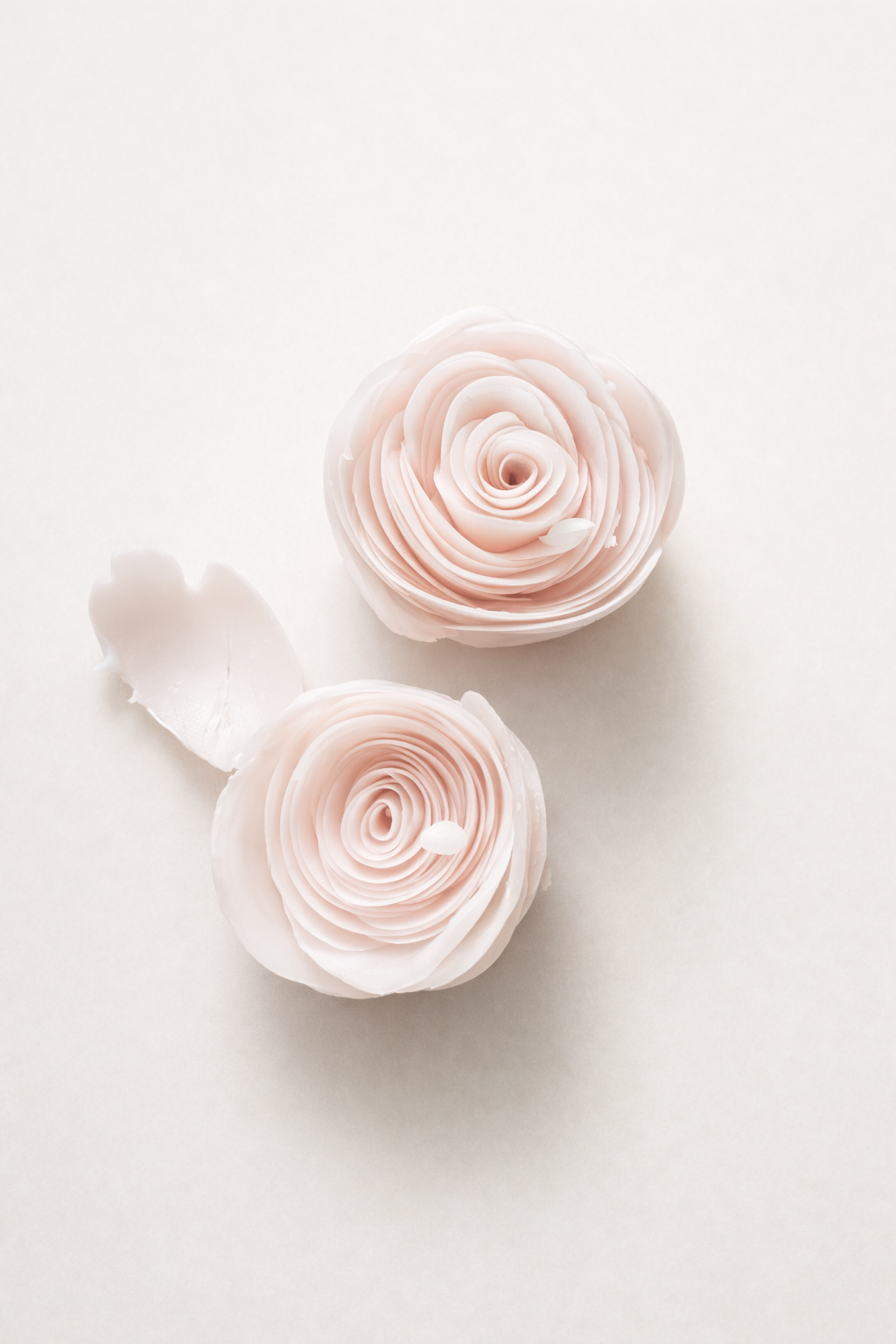 Bougie Sculptée Rose