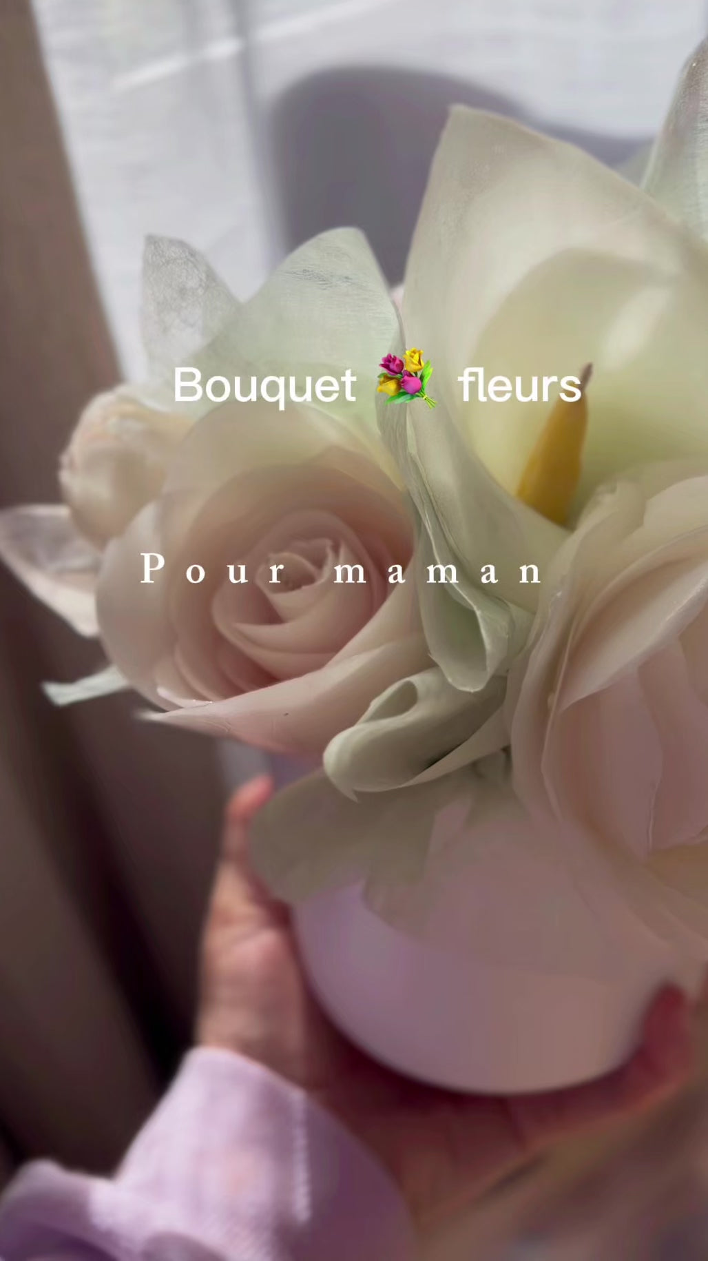 Bouquet de Bougies Artisanales Sculptées – Cadeau Unique